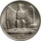 5 Lire - Vittorio Emanuele III