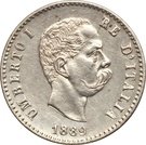50 Centesimi - Umberto I