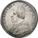 ½ Piastra - Clement XI