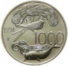 1000 Lire (Flora and Fauna Protection)