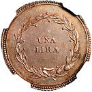 1 Lira - Charles Louis
