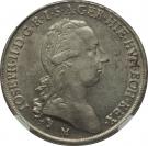 1 Crocione, Kronenthaler- Joseph II