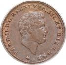 1 Tornese - Ferdinando II
