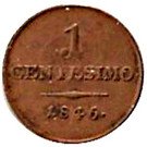 1 Centesimo - Ferdinand I