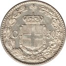50 Centesimi - Umberto I