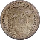 1 Piastra - Ferdinando IV (Return of King and Queen from Austria)