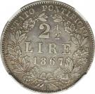 2½ Lire - Pius IX