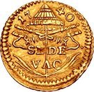 ½ Scudo (Sede Vacante)