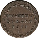 1 Quattrino - Leo XII