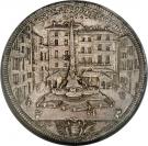 1 Piastra - Clement XI (Piazza)