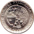 5000 Lire (Presidency of EU)