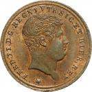 1 Tornese - Ferdinando II