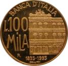100 000 Lire (Bank of Italy)