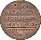 ½ Baiocco - Pius VI