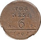 6 Tornesi - Ferdinando IV