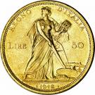 50 Lire - Vittorio Emanuele III