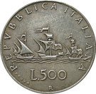 500 Lire Prova (caravelle upwind flags)