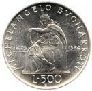 500 Lire (Michelangelo)