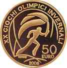 50 Euro (Olympic torch)
