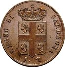 3 Centesimi - Carlo Alberto