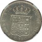 120 Grana - Ferdinando II (3rd portrait)