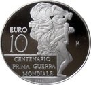 10 Euro (Centenary of World War I)
