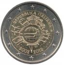 2 Euro (10 Years of Euro Cash)