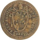 1 Quattrino - Pius VII