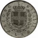 2 Lire - Vittorio Emanuele II