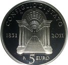 5 Euro (180th Anniversary of the Council of State)