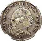 1/7 Ducato, 1 Lira - Ferdinando di Borbone