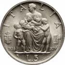 5 Lire - Vittorio Emanuele III