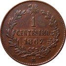 1 Centesimo - Vittorio Emanuele II