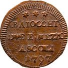 2 ½ Baiocchi - Pius VI