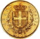 100 Lire - Vittorio Emanuele II