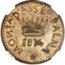 50 Centesimi - Palma Nova - Siege coinage