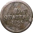 1 Quattro, 4 Denari