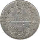 2 Lire - Pius IX