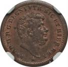 ½ Tornese - Ferdinando II