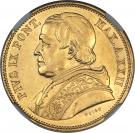 50 Lire - Pius IX