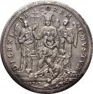1 Piastra - Clement XI (Santa Maria in Trastevere)