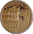 50 000 Lire  (Bank of Italy)
