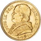 20 Lire - Pius IX