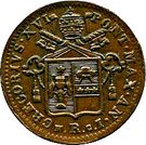 1 Quattrino - Gregory XVI