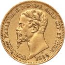 20 Lire - Vittorio Emmanuel II